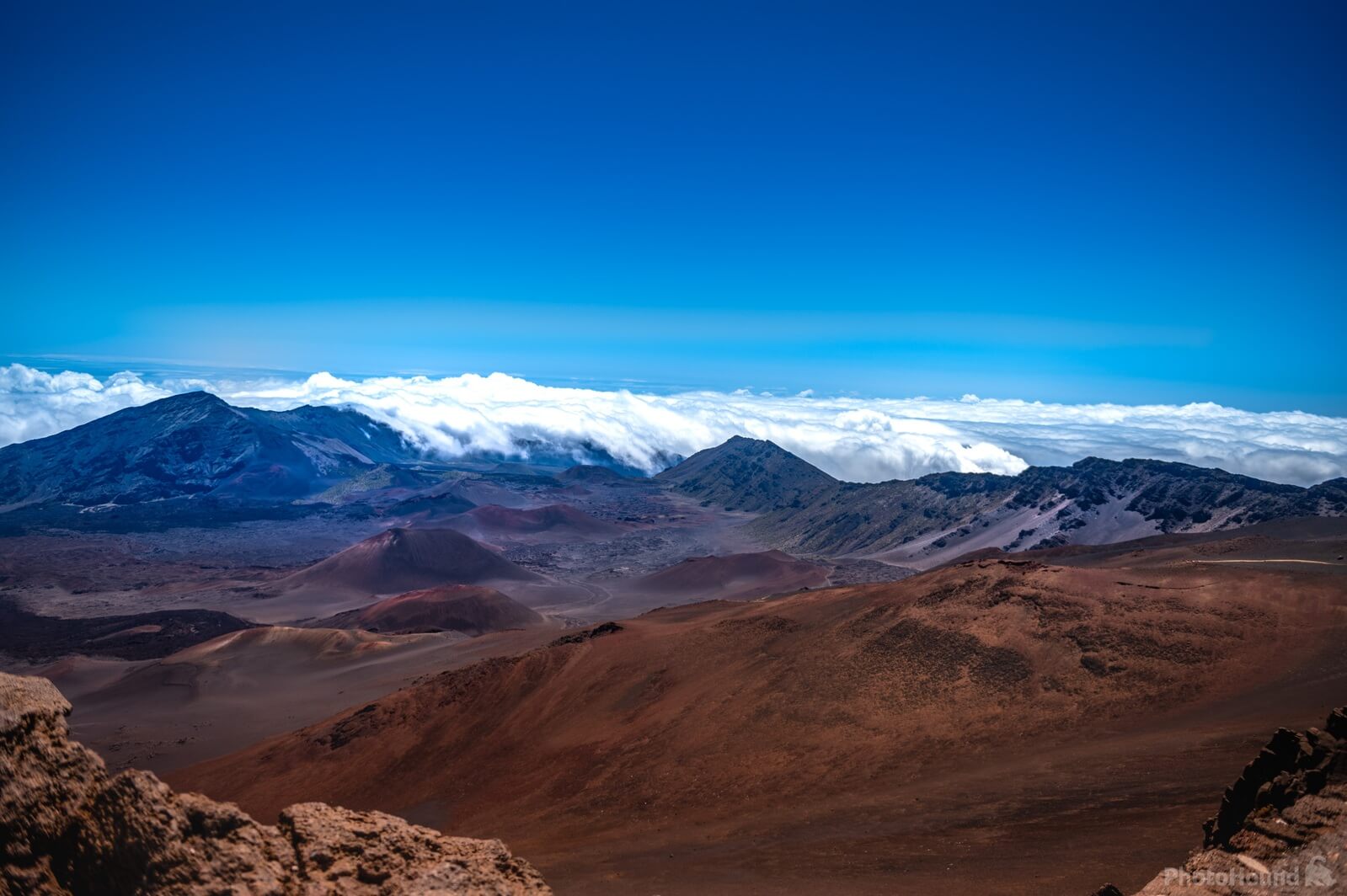 Image of Haleakala National Park Crater, Maui by Ray Graves