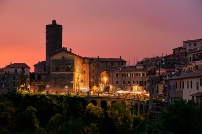 Lazio instagram spots - Old town of Nemi