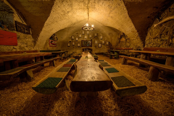 Bizeljsko Castle - wine cellar