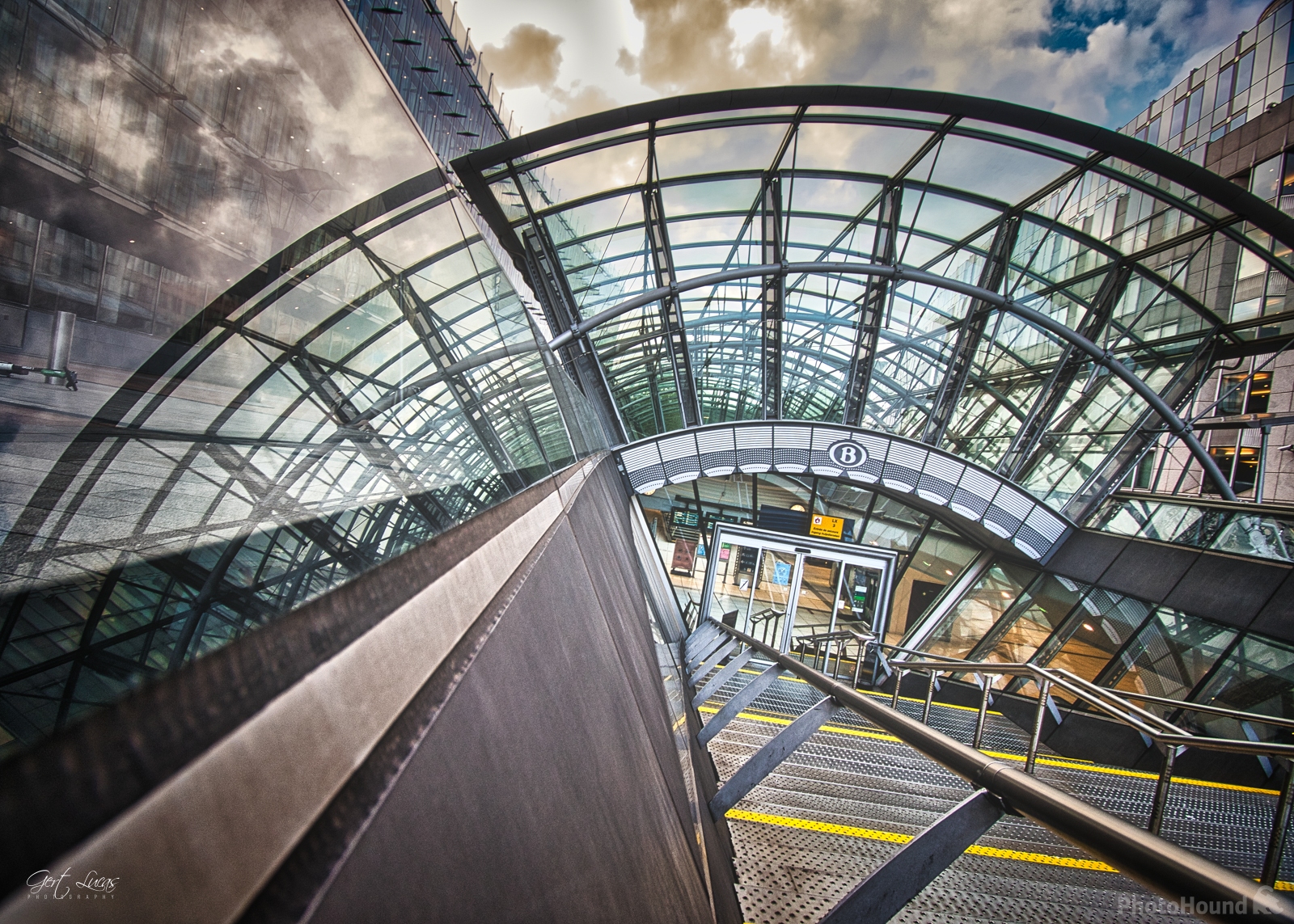Image of Luxembourg Train Station by Gert Lucas