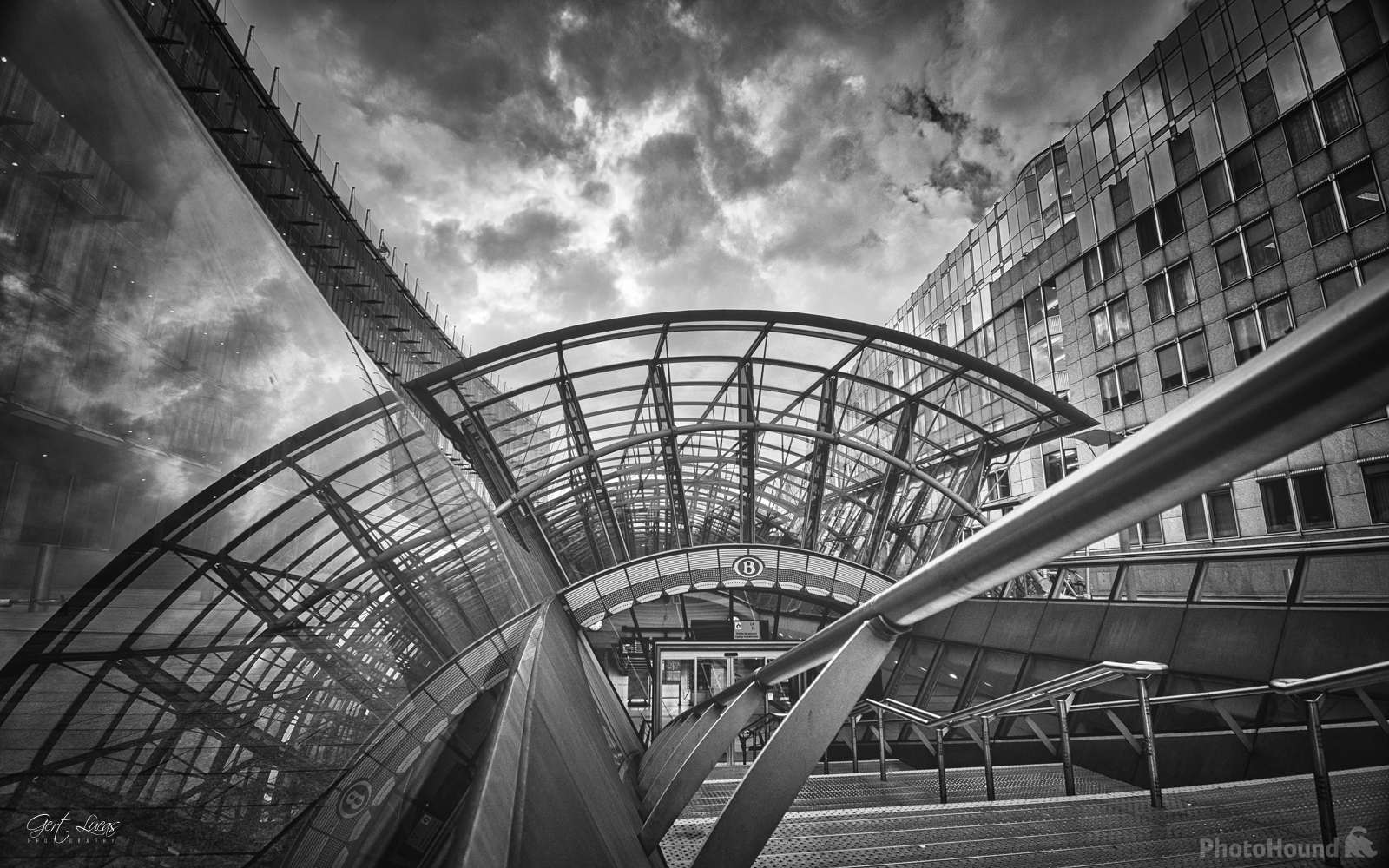Image of Luxembourg Train Station by Gert Lucas