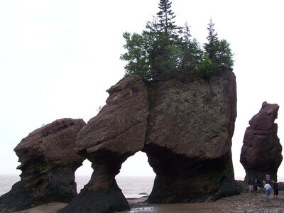 New Brunswick instagram spots - Hopewell Rocks