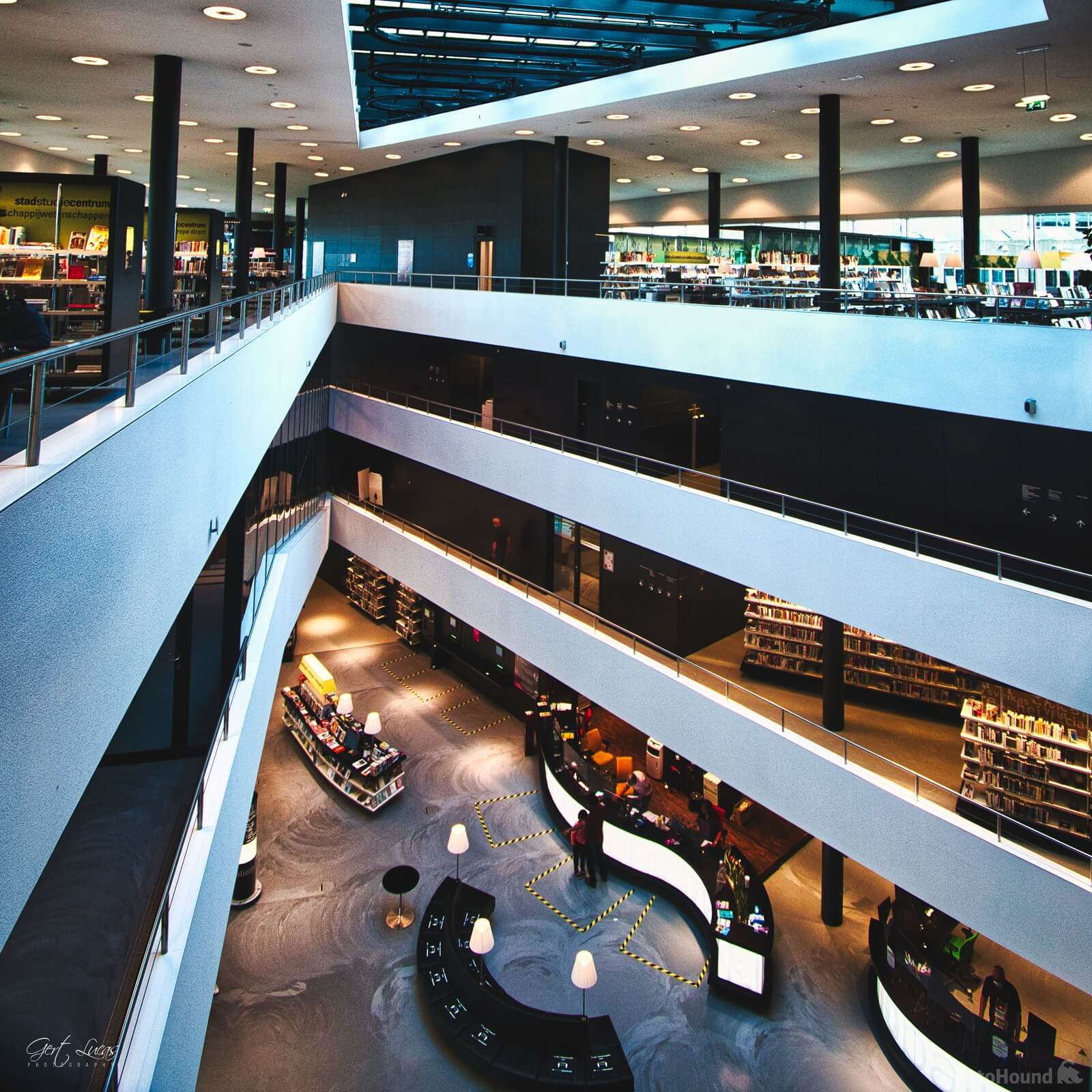 Image of Almere - The New Library by Gert Lucas