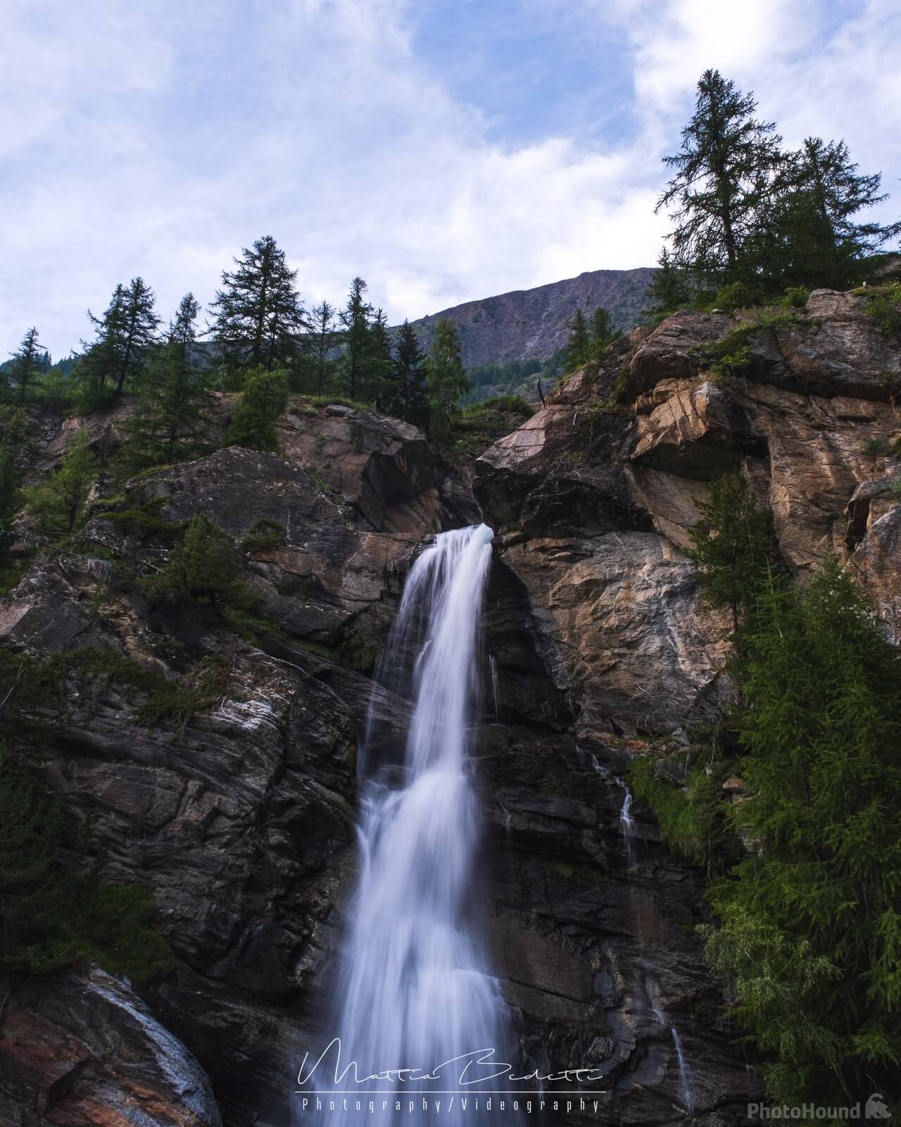 Image of Lillaz Waterfalls by Mattia Bedetti