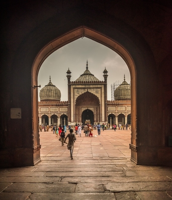 India pictures - Jama Masjid of Delhi