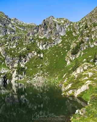 The ridge linking Cima Fraitina and Monte Lavazza