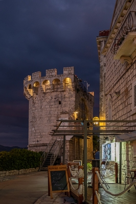 images of Croatia - Korčula (view of Old Town)