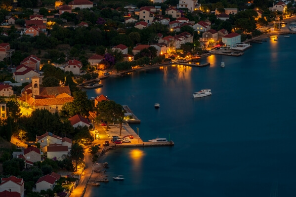 Korčula Town by night