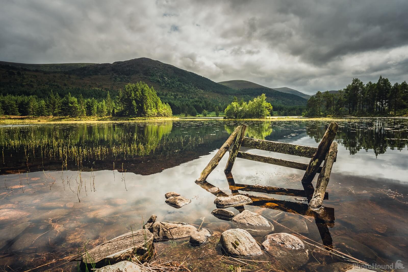Image of Loch an Eilein by James Billings.