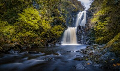 instagram spots in Scotland - Falls of Rha