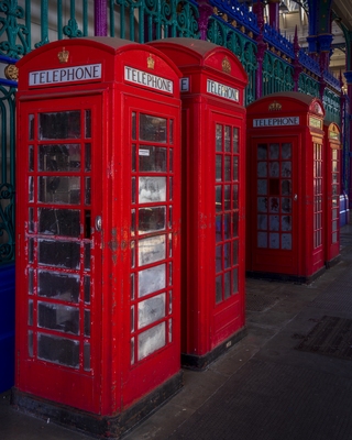 A popular spot here is the series of traditional telephone boxes in the eastern end of the market structure.