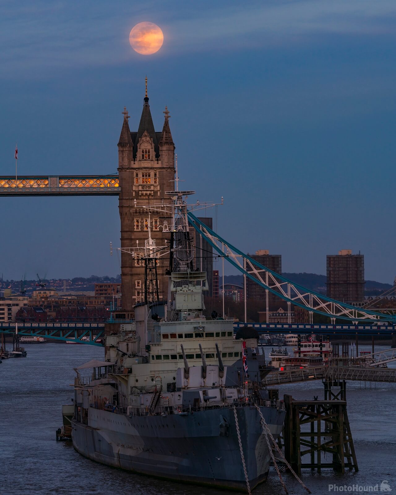 Image of View of Tower Bridge from London Bridge by Doug Stratton