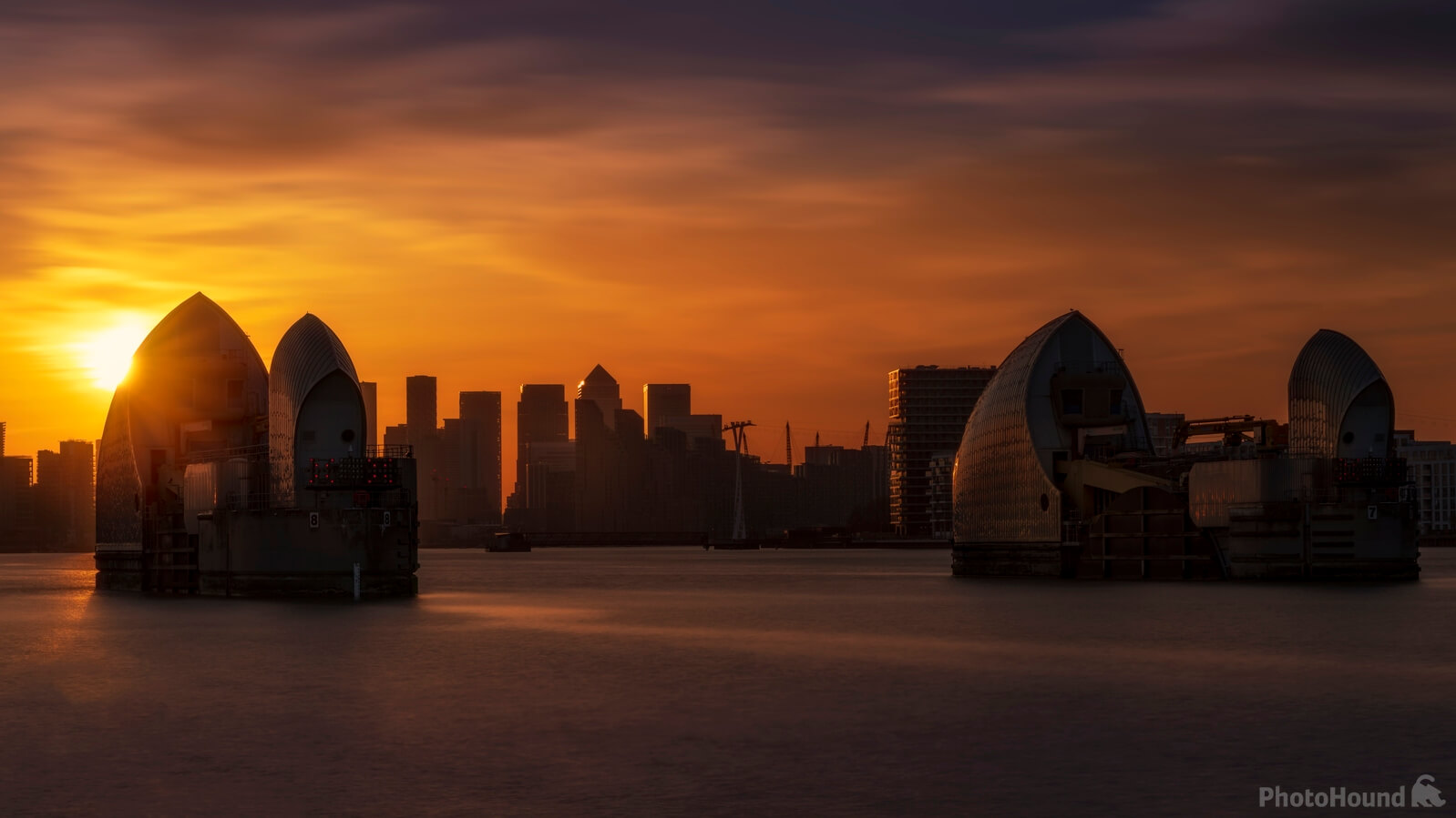 Image of Thames Barrier by Doug Stratton
