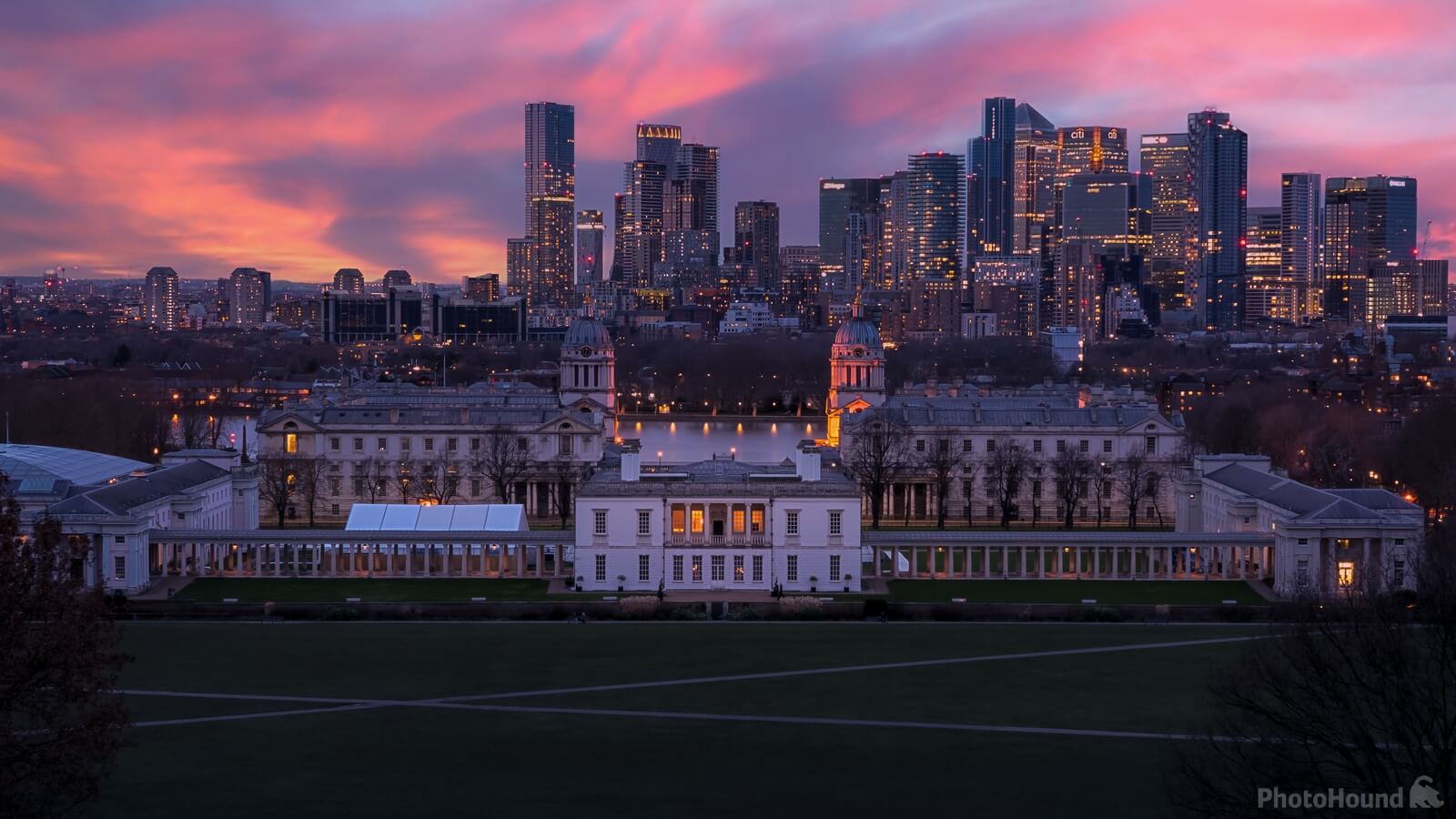 Image of Greenwich Park and Royal Observatory Lookout by Doug Stratton