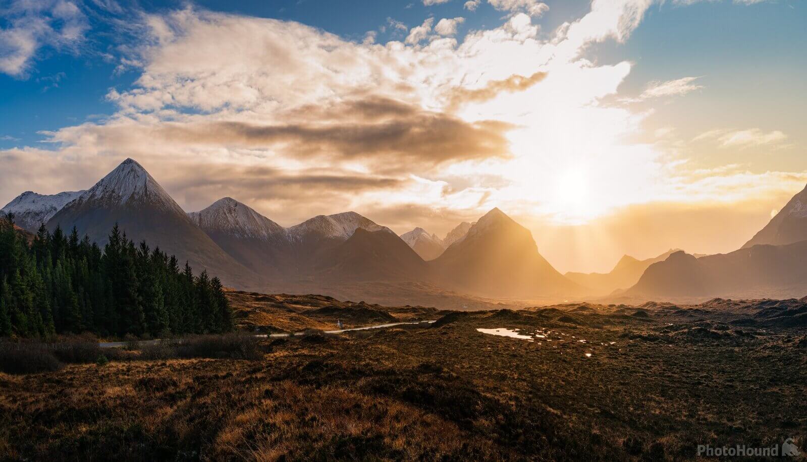 Image of Cuillin Mountains - A87 View by Jakub Bors
