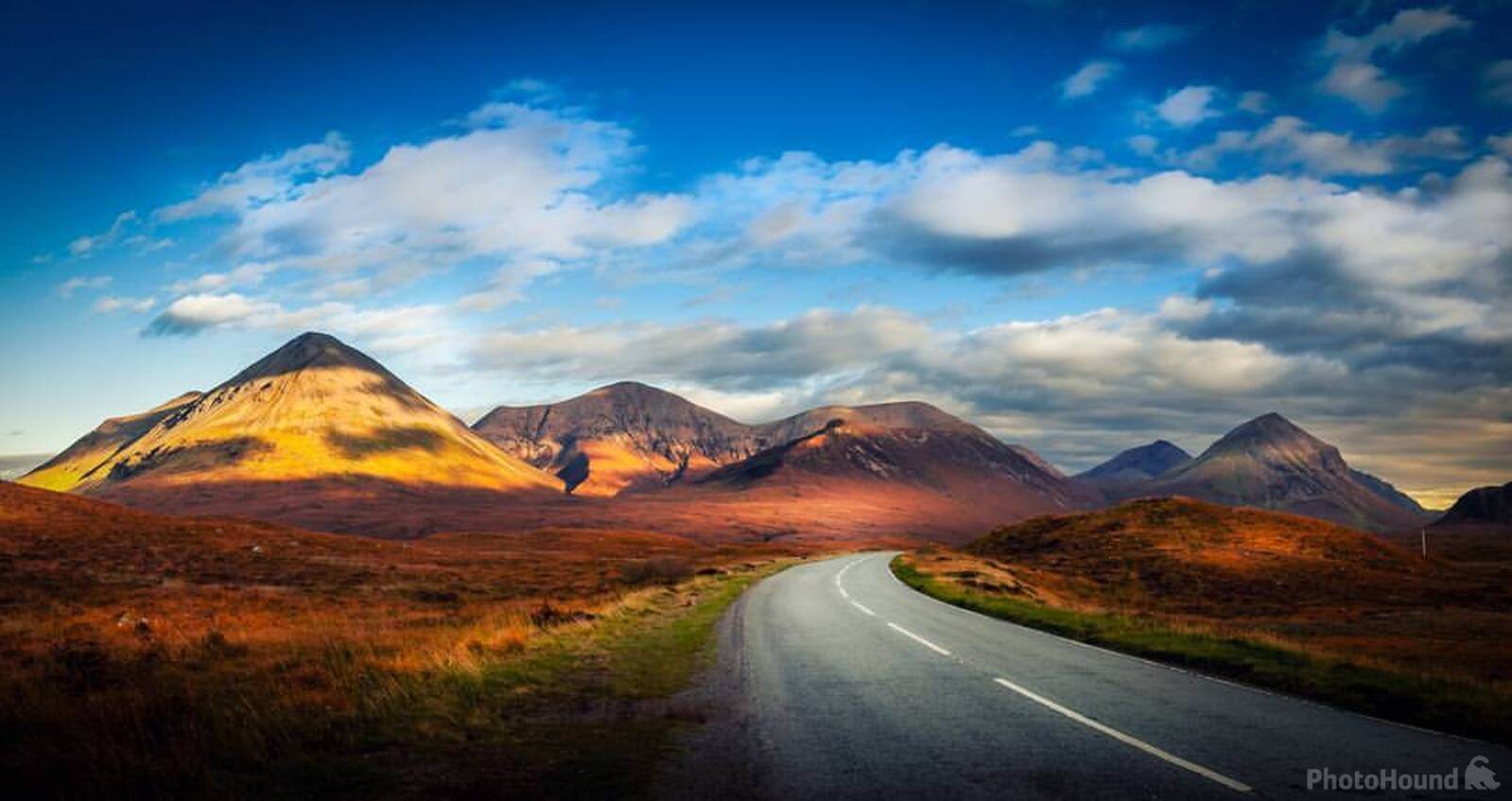 Image of Cuillin Mountains - A863 View by Jakub Bors