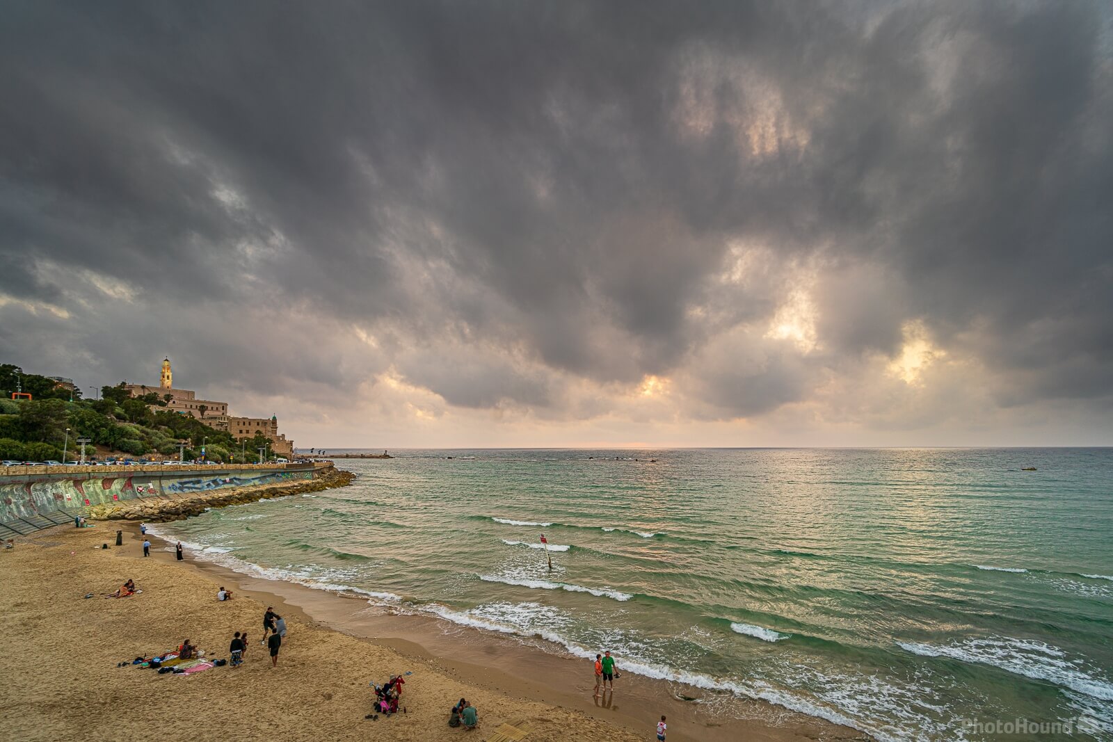 Image of Old Jaffa - waterfront by James Billings.