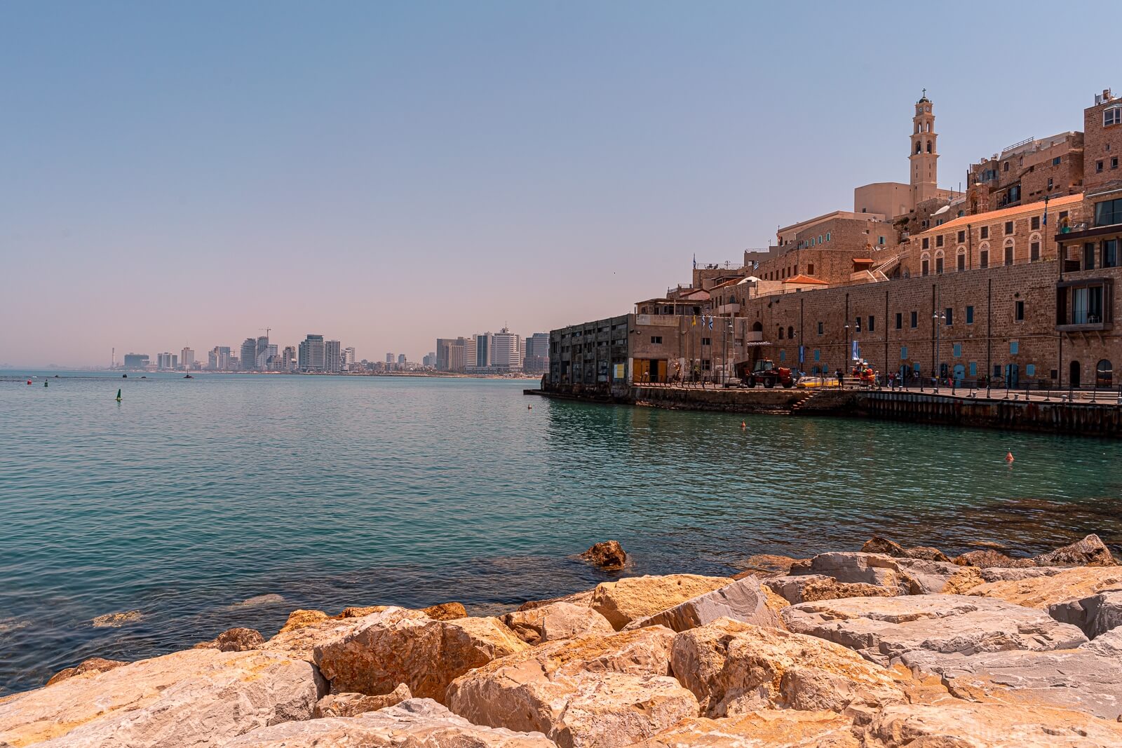 Image of Old Jaffa - waterfront by James Billings.