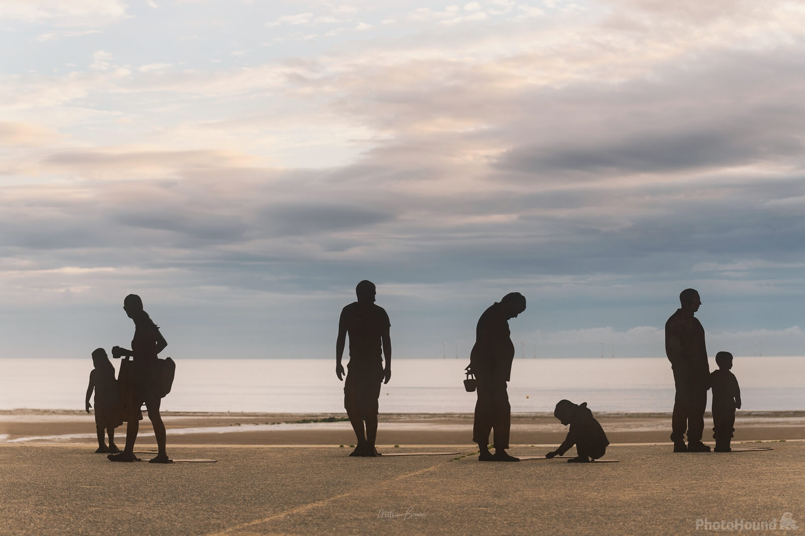 Image of Colwyn Bay Silhouettes by Mathew Browne
