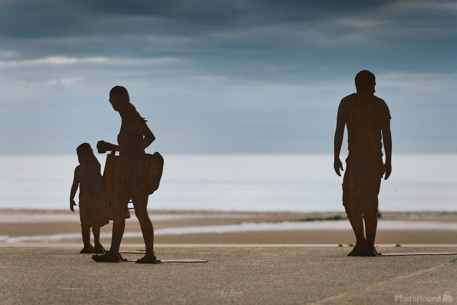 Image of Colwyn Bay Silhouettes by Mathew Browne