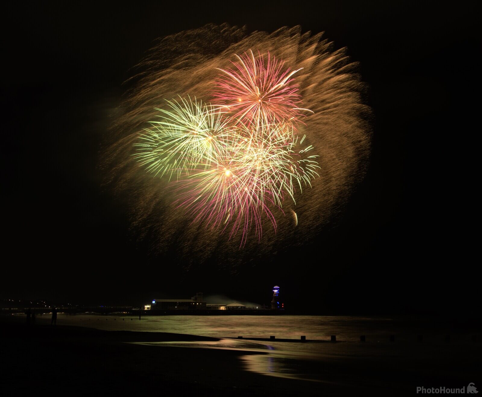 Image of Bournemouth Summer Fireworks by michael bennett