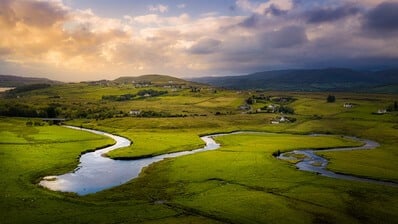 photo locations in Scotland - River Snizort