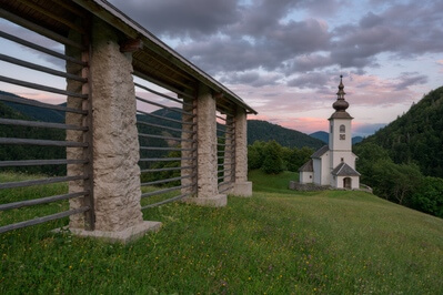 Slovenia instagram spots - Spodnje Danje - Sveti Marko Church