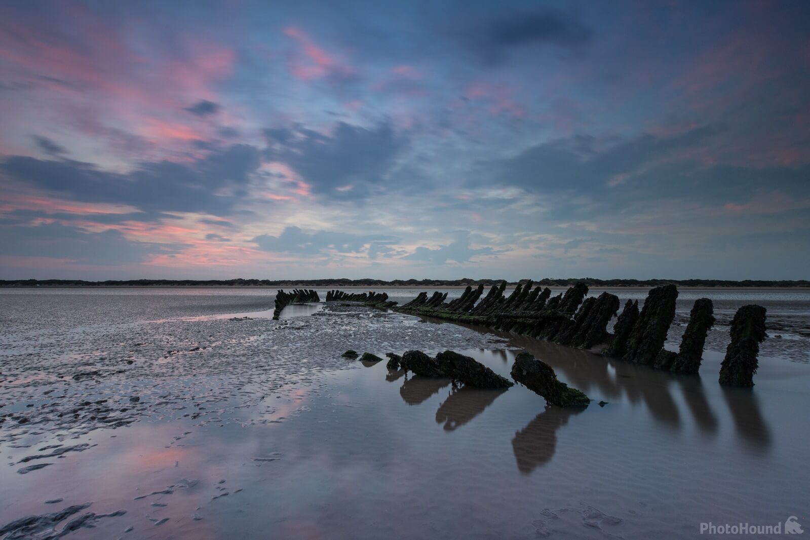 Image of Burnham on Sea Shipwreck by Margaret Cowell
