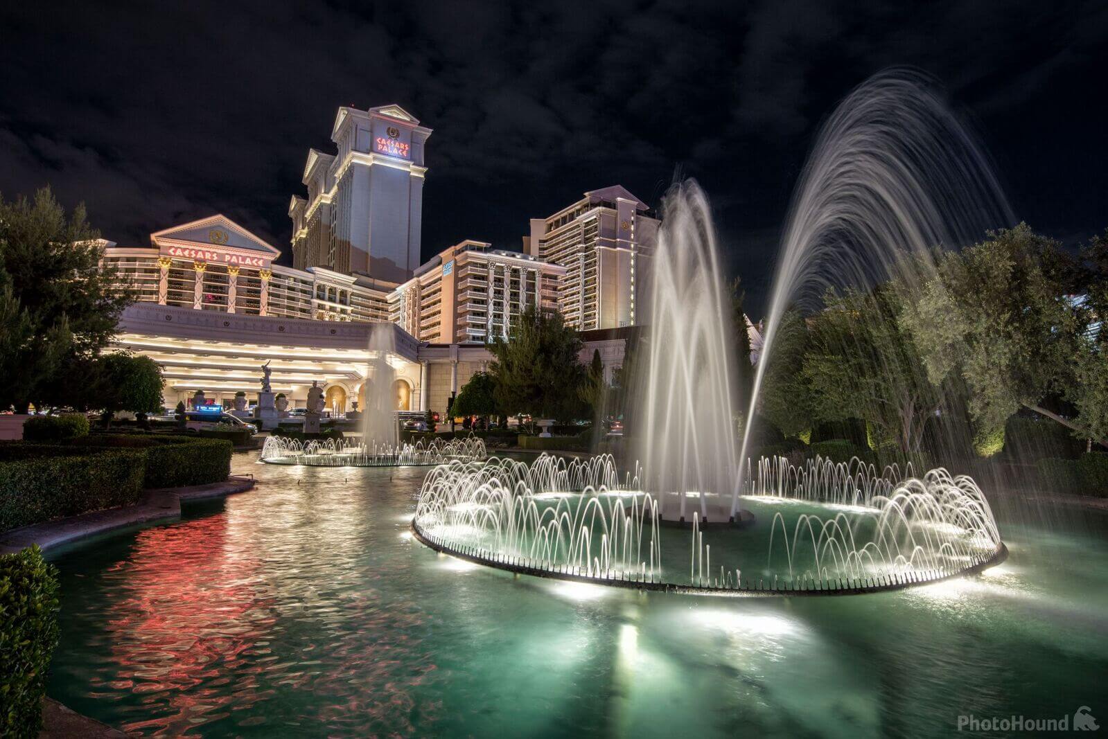 Image of Caesars Palace Fountains by Mathew Browne