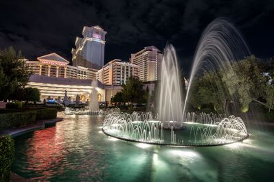 Clark County photography locations - Caesars Palace Fountains