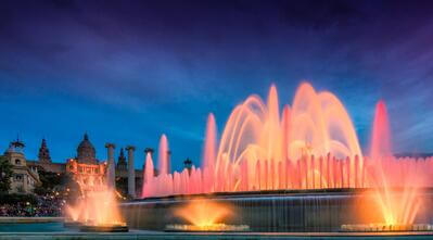 images of Barcelona - Magic Fountain of Montjuïc