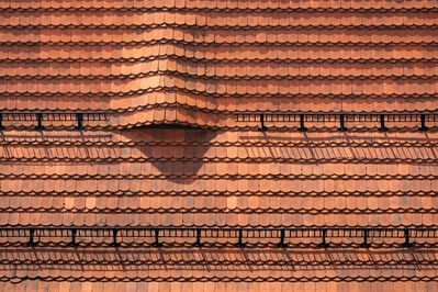 Detail of the roof of the Nové Město castle roof