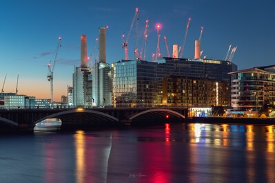 photo locations in London - Chelsea Bridge