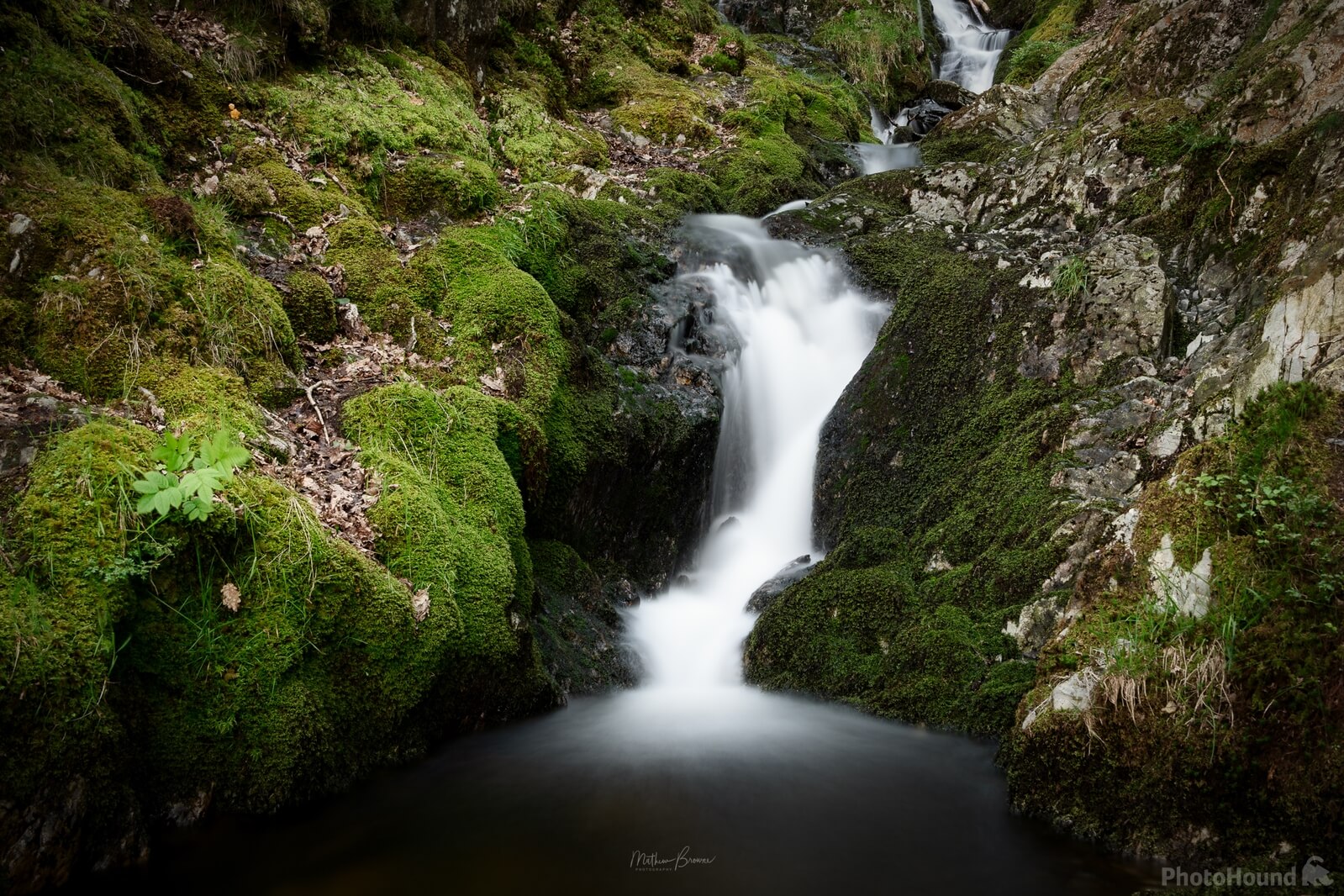 Image of Elan Valley Waterfall by Mathew Browne