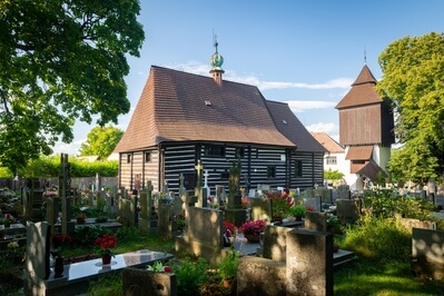 Czechia instagram spots - Church of Saint John the Baptist in Slavoňov