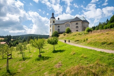 instagram spots in Czechia - Church of the Assumption of the Virgin Mary in Neratov