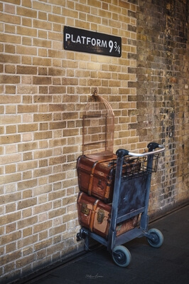 photography spots in London - Platform 9¾