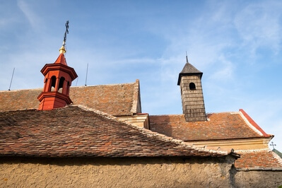Roofs of the Capuchin Monastery in Opočno