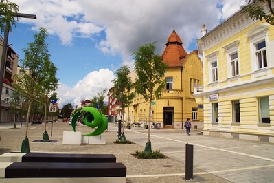 photo spots in Slovenia - Slovenska Street, Murska Sobota
