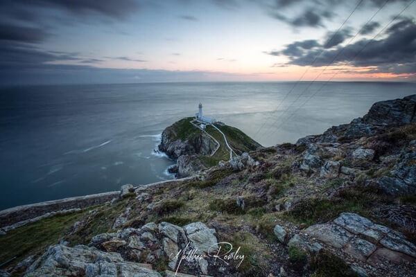 A sunset at South Stack taken on a 5D mkiii, 16-35mm with a couple of Lee filters