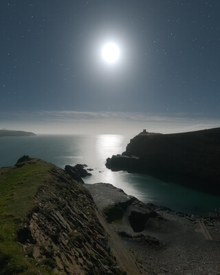 images of South Wales - Abereiddy Blue Lagoon