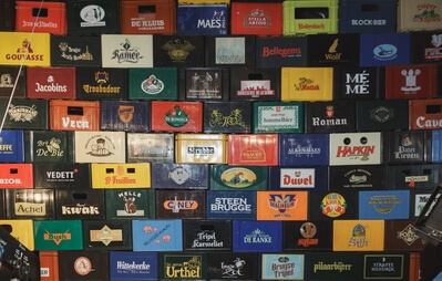 Brugge instagram spots - Bruges Beer Wall