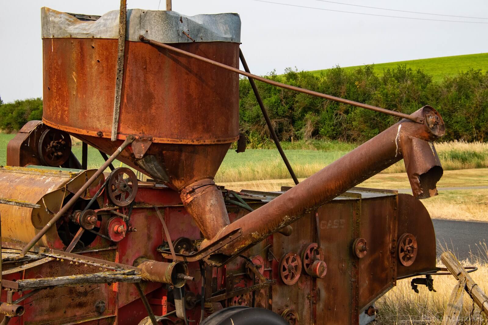 Image of Borgen Road Old Machinery by Nathan Baker