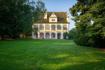 photography spots in Czechia - Summer Residence in the Opočno Castle park