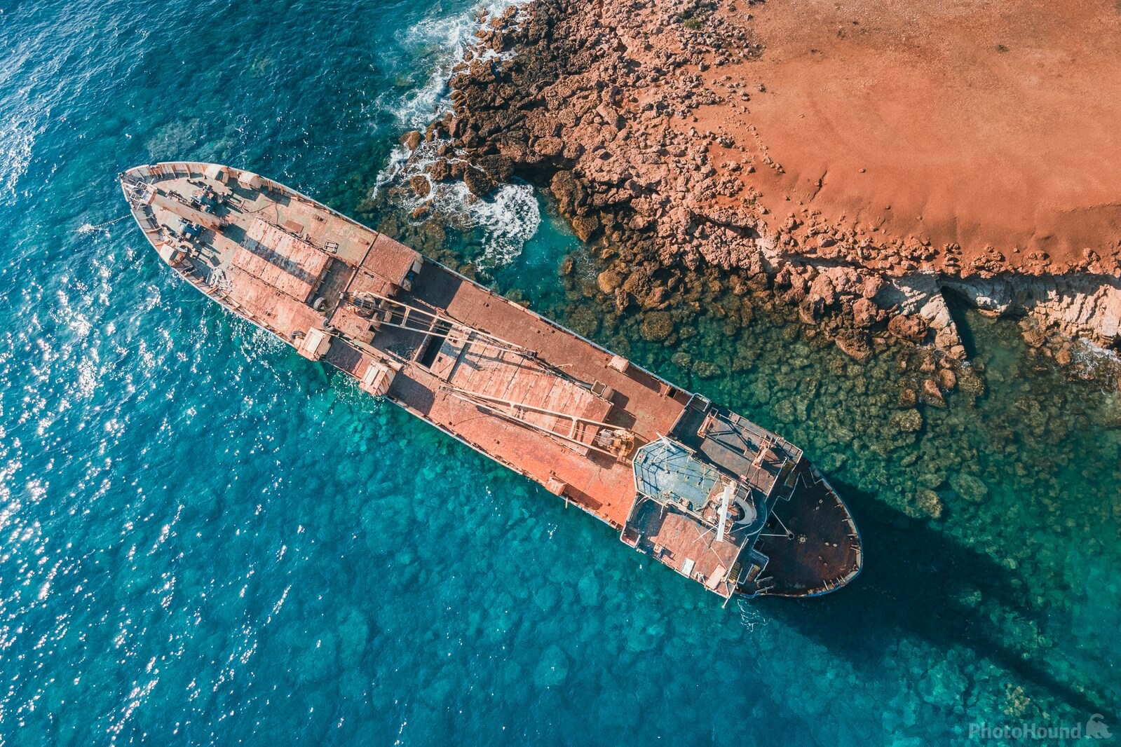 Image of EDRO III Shipwreck by James Billings.