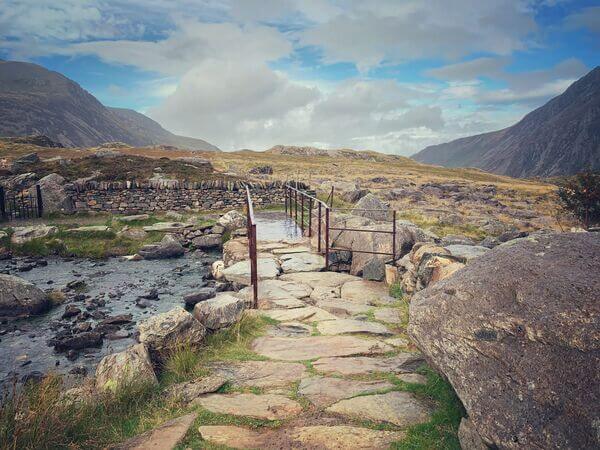 A few iPhone snaps (retouched in Snapseed) on the pathway up from the visitors centre to Lyn Idwal