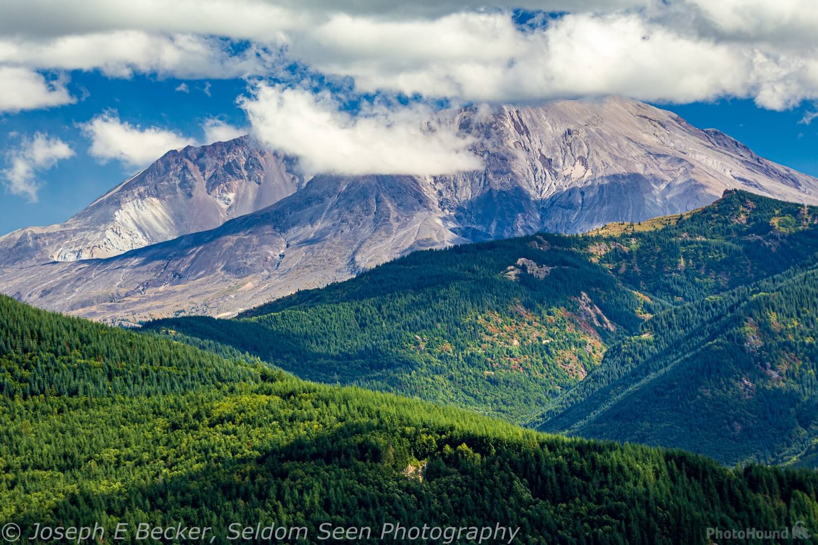 Image of Mt St. Helens Forest Learning Center Viewpoint by Joe Becker
