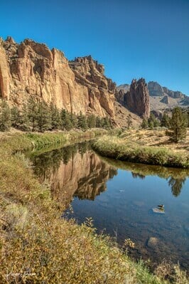 photo locations in Oregon - Smith Rock State Park - River Trail