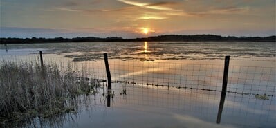 Keyhaven Marshes sunset