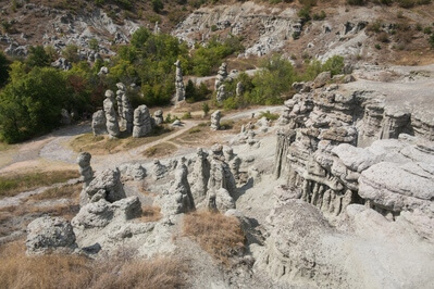 photography locations in North Macedonia - Stone Dolls at Kuklica